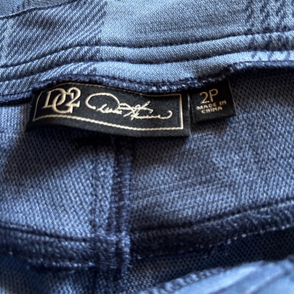 DG2 by Diane Gilman Blue Plaid Pants - Picture 9 of 9